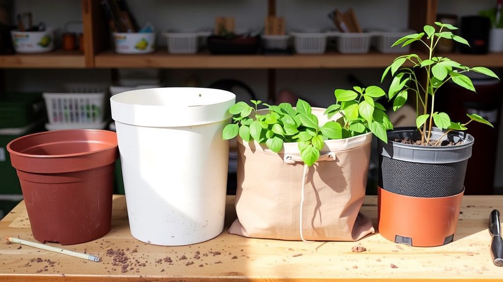 营养钵、加仑盆、美植袋、控根容器，适用条件怎样取舍？